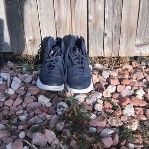 Blue under armor sneakers